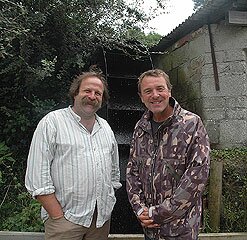 Dick Strawbridge and Phil Tufnell